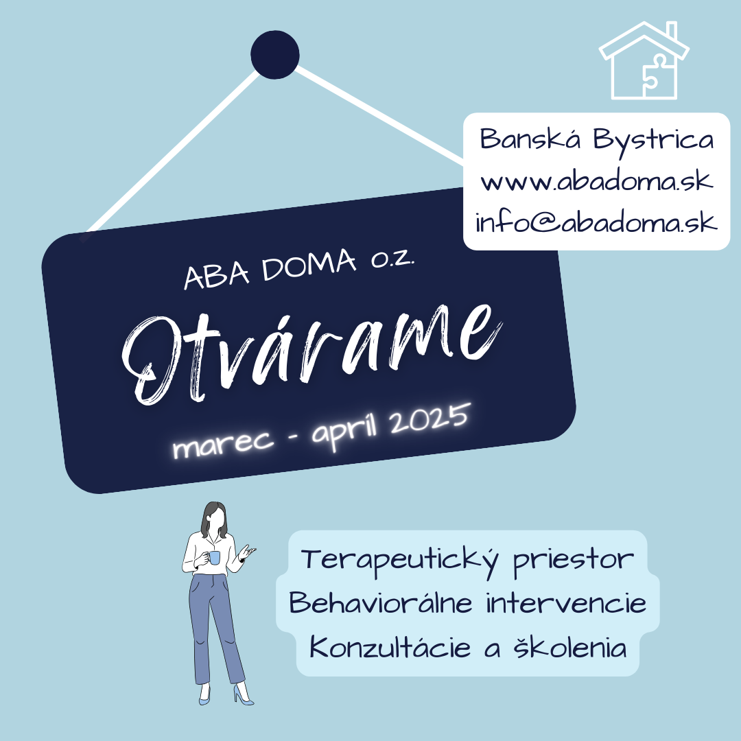 ABA DOMA je občianske združenie a otvára terapeutický priestor v Banskej Bystrici